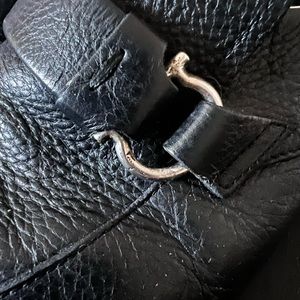 Ferragamo single buckle slip ons